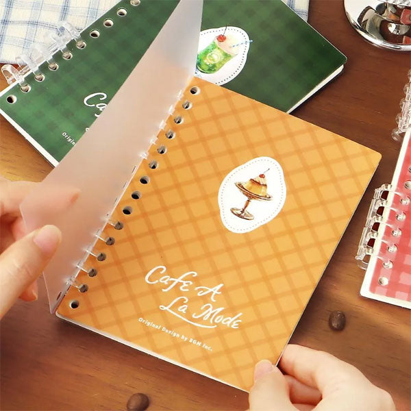 シール帳 ステッカーアルバム A6サイズ [全6柄] BGM(ビージーエム) BN-SC001/2/3/4/5/6 [M便 1/4]