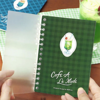 シール帳 ステッカーアルバム A6サイズ [全6柄] BGM(ビージーエム) BN-SC001/2/3/4/5/6 [M便 1/4]