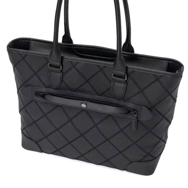 ☆正規販売店☆TRION＜トライオン＞トート(シボ革) キャリーセット PANELシリーズ B4対応 16インチPC収納 トライオン DPC297-BLACK [保証書付き]【送料無料*】