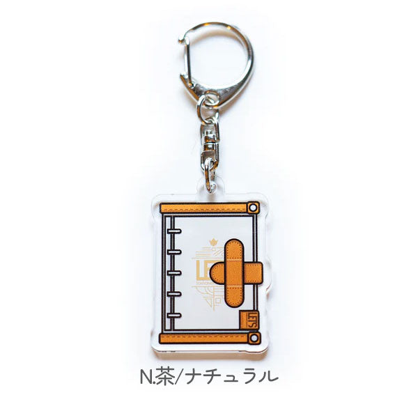 アクリルキーホルダー / LETS手帳 [全6色] LETS STATIONERY GOODS 文匠