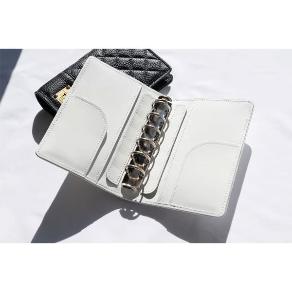 LETS システム手帳 TEXIA (テキシア) M6サイズ 20mm LETS STATIONERY GOODS 文匠 2241-L25-SB-TXW/B1 【送料無料*】