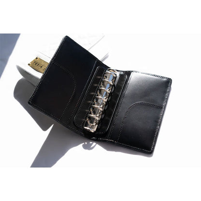 LETS システム手帳 TEXIA (テキシア) M6サイズ 20mm LETS STATIONERY GOODS 文匠 2241-L25-SB-TXW/B1 【送料無料*】