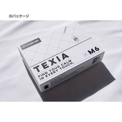 LETS システム手帳 TEXIA (テキシア) M6サイズ 20mm LETS STATIONERY GOODS 文匠 2241-L25-SB-TXW/B1 【送料無料*】