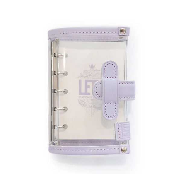 LETSクリアシステム手帳 シフォンパープル [M5サイズ] LETS STATIONERY