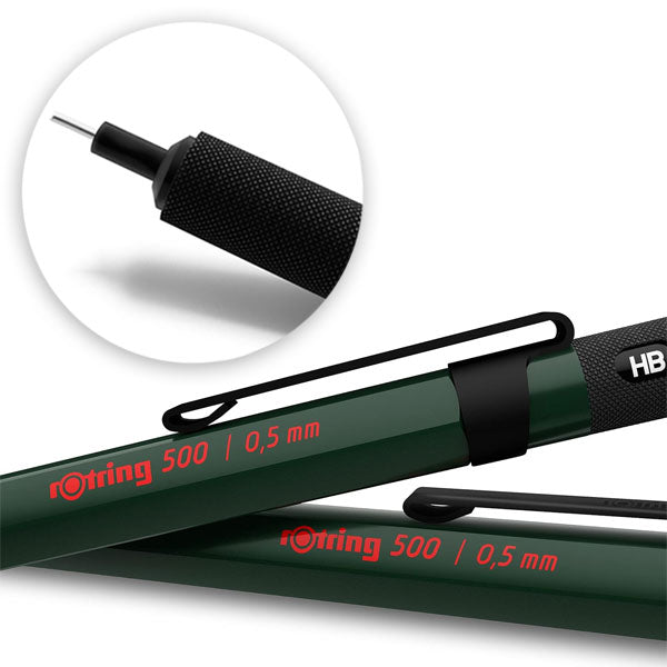 rOtring《ロットリング》500series メカニカルペンシル 0.5mm 全6色 ロットリング [M便 1/6]