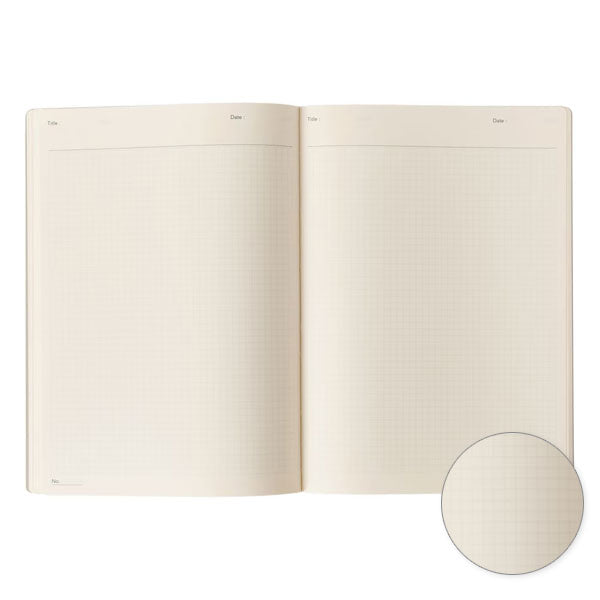 NOLTY×コバトパン工場 NOLTYノート A5 クリーム用紙 方眼 192P [全3色] 日本能率協会 CCG0101/CCG0102/CCG0103 [M便 1/4]