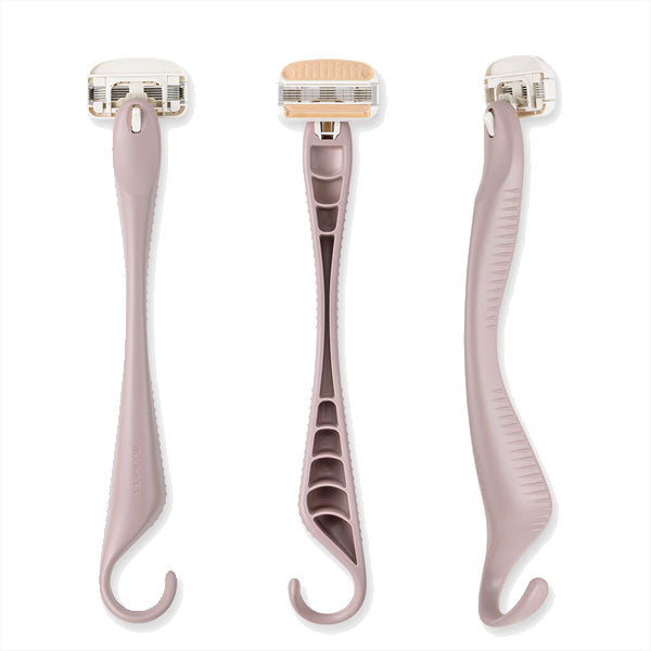 minessシリーズ 背中用カミソリ 替刃1個付 貝印 GA0132