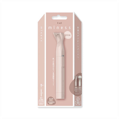 minessシリーズ デリケートゾーン用カミソリ 替刃各種1個付 貝印 GA0134