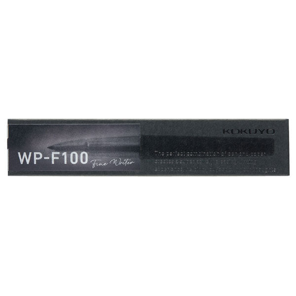 KOKUYO ファインライター ≪Finewriter≫ 細字 [ブラック/シルバー] コクヨ WP-F100 *ネコポス不可*