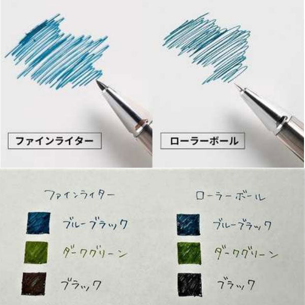 KOKUYO ファインライター ≪Finewriter≫ 細字 [ブラック/シルバー] コクヨ WP-F100 *ネコポス不可*