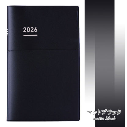 ジブン手帳Biz 2026 マットカバータイプ [A5スリム] ※Biz DIARYのみ 2025年12月・月曜始まり 週間バーチカル [全3色] コクヨ ニ-JB1 [M便 1/4]