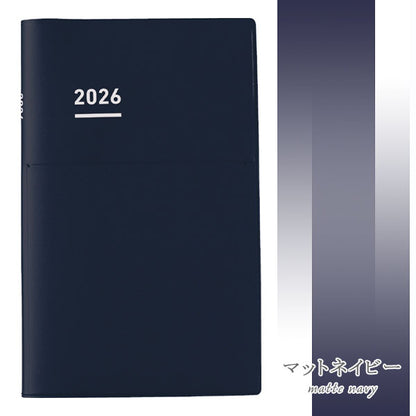 ジブン手帳Biz 2026 マットカバータイプ [A5スリム] ※Biz DIARYのみ 2025年12月・月曜始まり 週間バーチカル [全3色] コクヨ ニ-JB1 [M便 1/4]