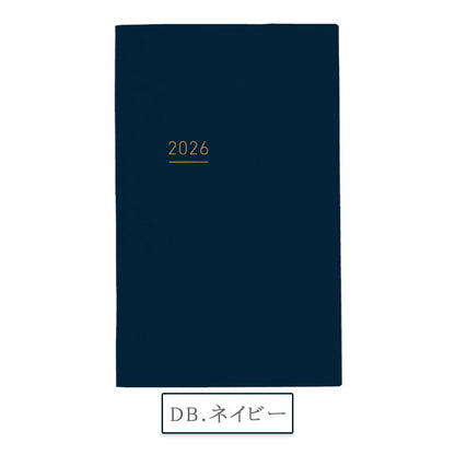ジブン手帳 Lite mini 2026 [mini/B6スリム] ※Lite DIARYのみ [全2色] 2025年12月・月曜始まり 見開き1週間・バーチカル コクヨ ﾆ-JLM1DB/LS-26 [M便 1/4]