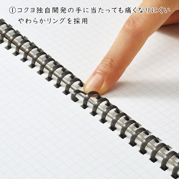Campus×Rollbahn ソフトリングノート B6 [全3柄] コクヨ CRCス-SV148S5 [M便 1/4]