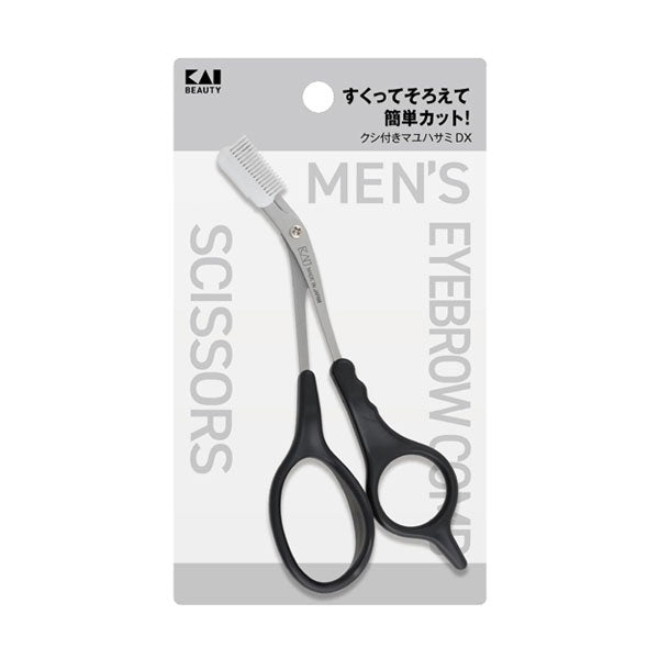 クシ付き マユハサミ DX 貝印 KQ1836 [M便 1/4]