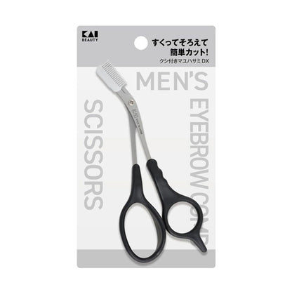 クシ付き マユハサミ DX 貝印 KQ1836 [M便 1/4]