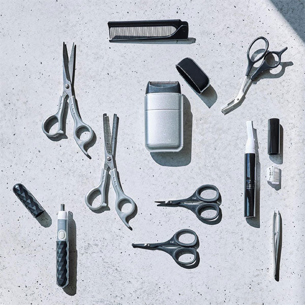 セーフティハサミ 樹脂リング付 チタンブラック 貝印 KQ1838 [M便 1/12