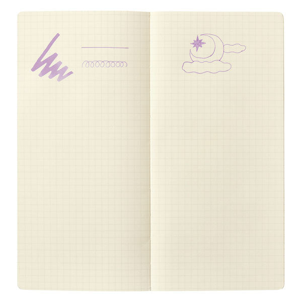 【限定】カ.クリエ プレミアムクロス×万年筆 レクル 夢宵セット クリアネイビー×パープル 字幅(MF) セーラー万年筆 10-8998-340【送料無料*】