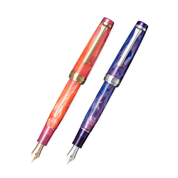 【限定】万年筆 VEILIO tone《ヴェイリオ トーン》 パールピンク/パープル［F(細字)］ セーラー万年筆 111-5047-231/5048-250【送料無料*】