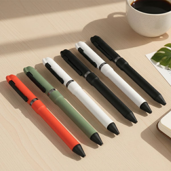 【名入れ無料！ネコポス送料無料】 限定！シャーボNu スマートカジュアルカラー 回転式 多機能ペン 3機能（2色エマルジョン0.5・0.7 黒/赤+シャープ0.5）[M便 1/3] ゼブラ SBS35-SC/SB35-SC