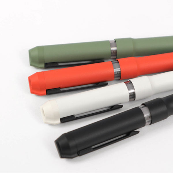 【名入れ無料！ネコポス送料無料】 限定！シャーボNu スマートカジュアルカラー 回転式 多機能ペン 3機能（2色エマルジョン0.5・0.7 黒/赤+シャープ0.5）[M便 1/3] ゼブラ SBS35-SC/SB35-SC