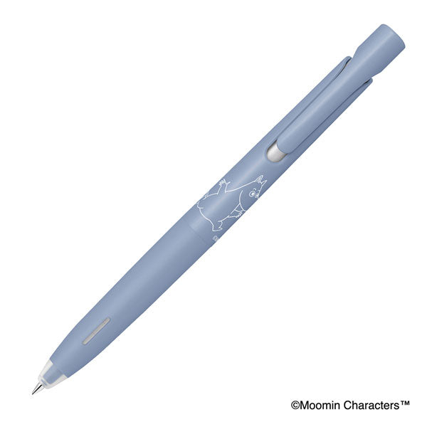 【先行販売！限定】ブレン ムーミン《MOOMIN》[全5色] エマルジョンボールペン黒［0.5mm］ ゼブラ BAS88-MM [M便 1/20]