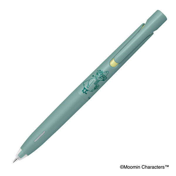 【先行販売！限定】ブレン ムーミン《MOOMIN》[全5色] エマルジョンボールペン黒［0.5mm］ ゼブラ BAS88-MM [M便 1/20]