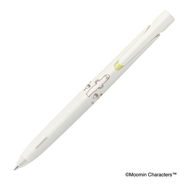 【先行販売！限定】ブレン ムーミン《MOOMIN》[全5色] エマルジョンボールペン黒［0.5mm］ ゼブラ BAS88-MM [M便 1/20]