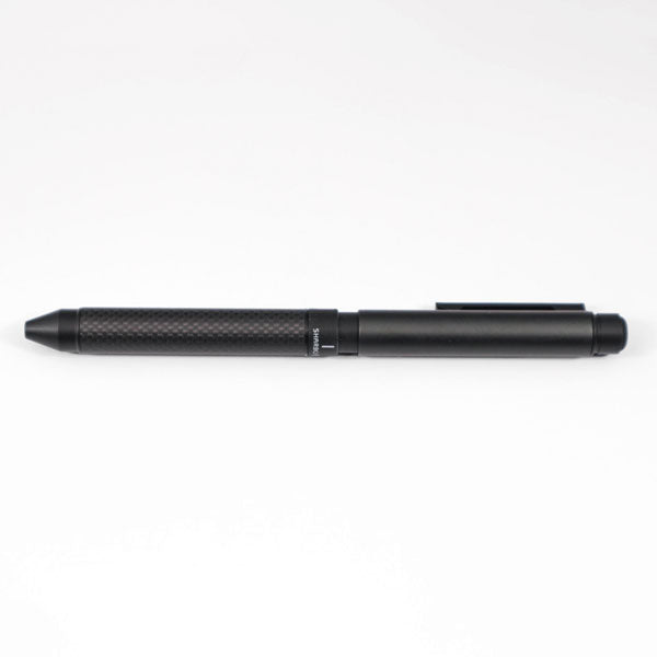 【 名入れ無料キャンペーン】 数量限定！ゼブラ シャーボX CB8 オールブラック カーボンタイプ 多機能 ＜リフィル付き(2色エマルジョン0.5黒/赤+シャープ0.5)＞ ZEBRA ボールペン SB23