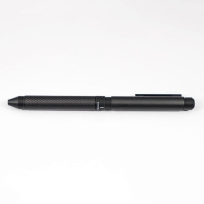 【 名入れ無料キャンペーン】 数量限定！ゼブラ シャーボX CB8 オールブラック カーボンタイプ 多機能 ＜リフィル付き(2色エマルジョン0.5黒/赤+シャープ0.5)＞ ZEBRA ボールペン SB23