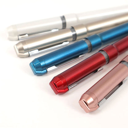 【名入れ無料！ネコポス送料無料】 シャーボNu 回転式 多機能ペン シャーボニュー ボール径0.5mm 3機能（2色エマルジョン0.5黒/赤+シャープ0.5mm） ゼブラ SBS35 [M便 1/3] zen_2511