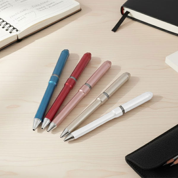 【名入れ無料！ネコポス送料無料】 シャーボNu 回転式 多機能ペン シャーボニュー ボール径0.5mm 3機能（2色エマルジョン0.5黒/赤+シャープ0.5mm） ゼブラ SBS35 [M便 1/3] zen_2511