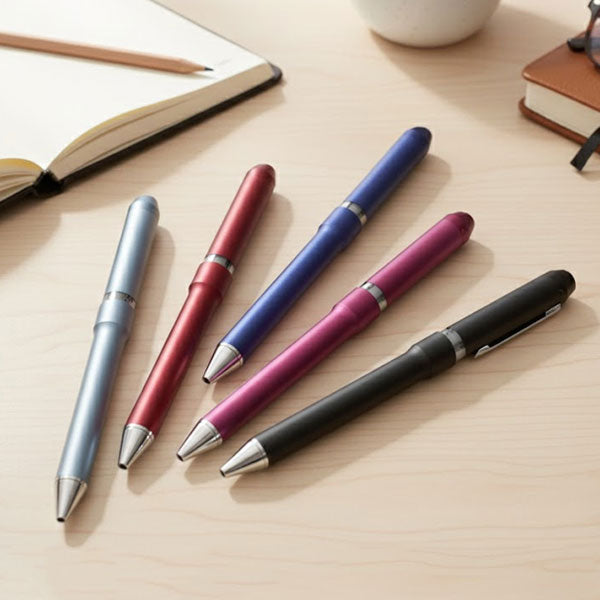 【名入れ無料！ネコポス送料無料】 シャーボNu 回転式 多機能ペン シャーボニュー ボール径0.7mm 3機能（2色エマルジョン0.7黒/赤+シャープ0.5mm） ゼブラ SB35 [M便 1/3] zen_2511