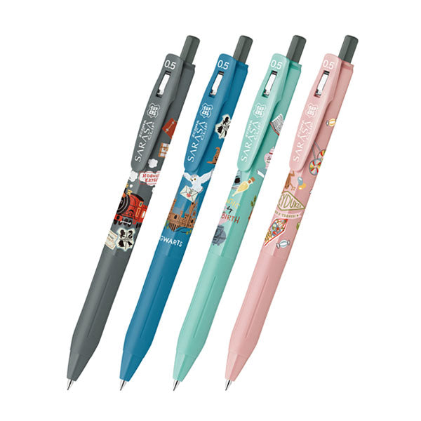 【限定】サラサクリップ ハリーポッター [全4種] 0.5mm 黒 ゼブラ JJ29-HP-BK [M便1/50]