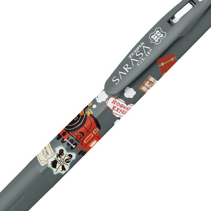 【限定】サラサクリップ ハリーポッター 4本セット 0.5mm 黒 ゼブラ JJ29-HP-4C【ネコポス可】[M便1/4]
