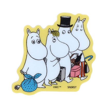 MOOMIN ダイカットアクリルマグネット ニョロニョロ [全10種] サンスター文具 S3626024 [M便 1/18]