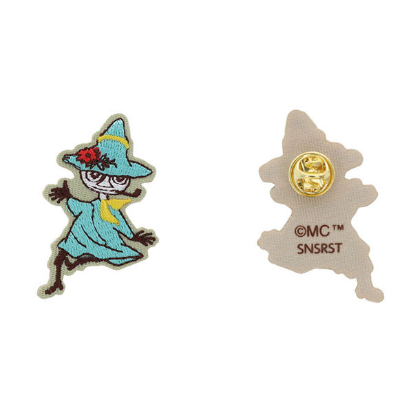 限定 MOOMIN 80th 刺繍ピンバッジ [全8種] サンスター文具 S8350302 [M便 1/6]