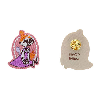 限定 MOOMIN 80th 刺繍ピンバッジ [全8種] サンスター文具 S8350302 [M便 1/6]