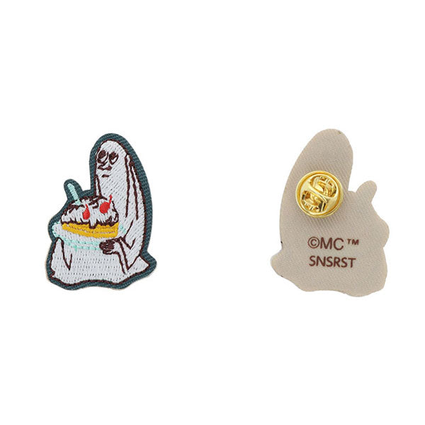 限定 MOOMIN 80th 刺繍ピンバッジ [全8種] サンスター文具 S8350302 [M便 1/6]