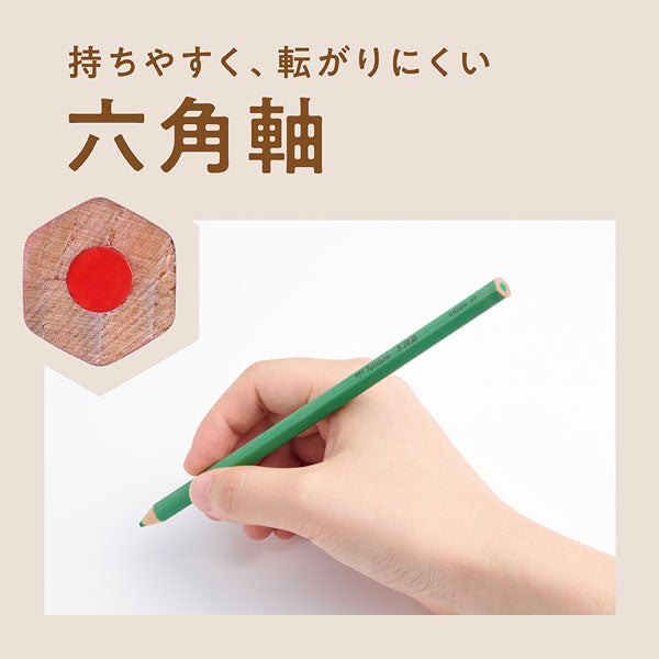 色鉛筆 木物語 12色 六角軸 トンボ鉛筆 CQ-KS12C [M便 1/2]