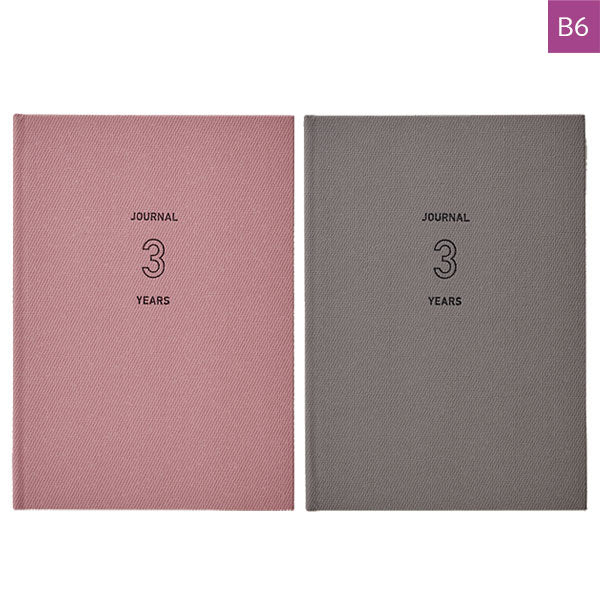 EASY JOURNAL 3年連用 B6 [全2色] ダイゴー R2336/7 [M便 1/2]
