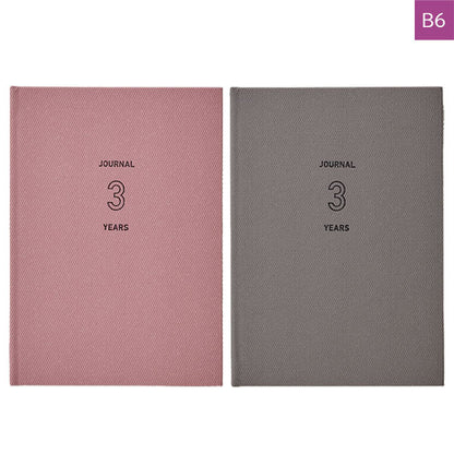 EASY JOURNAL 3年連用 B6 [全2色] ダイゴー R2336/7 [M便 1/2]