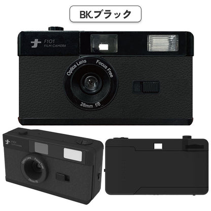 フィルムナカメラ [全2色] 保証書付き ナカバヤシ CAM-F101BK/BE 【送料無料*】