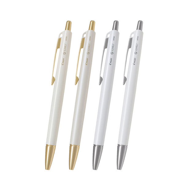 【限定】「ILMILY」イルミリー ホワイトクリスマス ボールペン [全4色/0.3mm] パーソナルカラー  パイロット BILMFTC25 [M便 1/20]