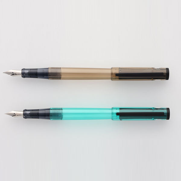 パイロットフレンドショップオリジナル 万年筆 《LIGHTIVE》ライティブ［アースグリーン/サターンブラウン］ F細字・M中字 パイロット CSFLTSLW25 [M便 1/3]