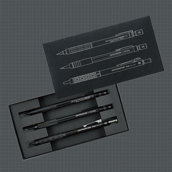 【限定】製図用シャープペンシル60th 3本セット [0.5mm] ぺんてる PGANAST