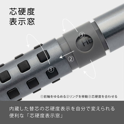 【限定】スマッシュ《SMASH》ダイヤモンドメタリックカラーズ シャープペンシル+消しゴムセット 芯径0.5mm [各2色] ぺんてる Q1005-LDM+ZEAH06ALM [M便 1/25]