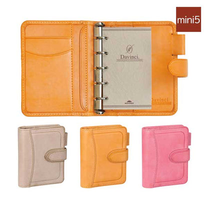 ダ・ヴィンチ ロロマホック 《Roroma Hook》 システム手帳 mini5サイズ リング内径：16mm [全3色] レイメイ藤井 DPM1414 【送料無料*】