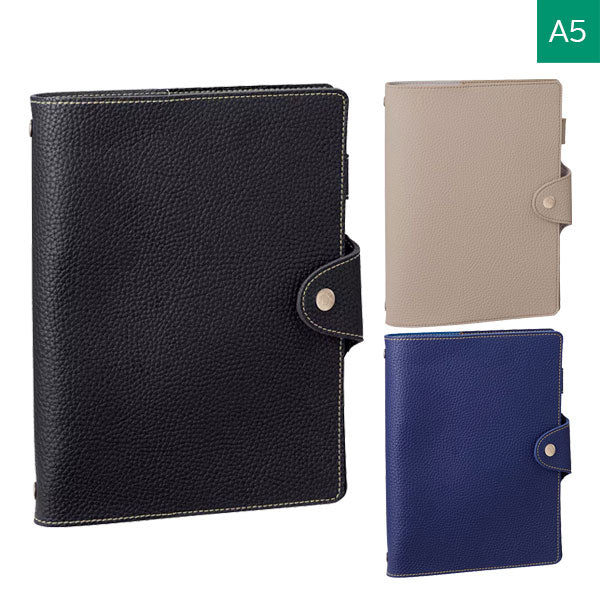 SOFT FILE(ソフトファイル) A5サイズ [全3色] リング15mm レイメイ藤井 WAF1415B/N/K [M便 1/1]