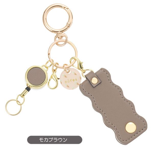 ノフェス ミラー付キーチャーム [全5色] レイメイ藤井 NSK1450 [M便 1/6]